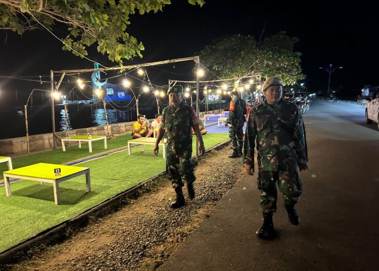 Hut TNI ke-80, Kodim 1313/Pohuwato Melaksanakan Patroli Serentak Tiap Malamnya
